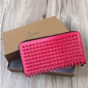 超熱販売中！高級レザー超人気 エレガントChristian Louboutinクリスチャン ルブタン コピーファスナー 長財布レディース 長財布
