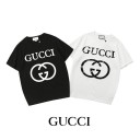 グッチ tシャツ半袖コピーカットソー トップスペアお揃い gucci ティシャツ上着