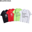 麦の穂付きバレンシアガtシャツ半袖ペア ブランド BALENCIAGAティシャツ短袖 トップス