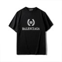 麦の穂付きバレンシアガtシャツ半袖ペア ブランド BALENCIAGAティシャツ短袖 トップス