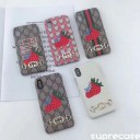 グッチ トレーナー 男女兼用 gucci iphone xr/xsケース イチゴ