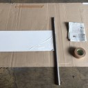 ビニールを剥がす実験