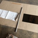 ビニールを剥がす実験