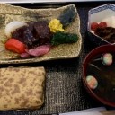 北欧上空で朝食を