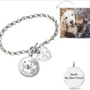犬 猫 写真オーダーメイド グッズ ブランケット シンプル ブレスレット おすすめ