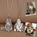 心のこもった贈り物 愛犬 愛猫 グッズ 写真オーダーメイド 写真キーホルダー 誕生日プレゼント