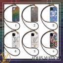 YSLアイフォンSE第2世代カバー ルイヴィトン ストラップ付きiphone11ケース サンローラン