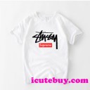 芸能人の人気ステューシーコーディ STUSSY 半袖シャツ 夏の定番