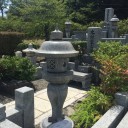 お盆の前の墓参り