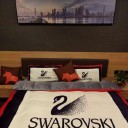 Swarovski かっこいい寝具カバー