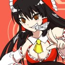 音ゲーの東方アレンジしか知らないニワカが雰囲気で霊夢を描いたらこうなる