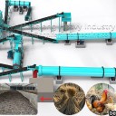 Industrial treatment equipment and means of fowl dung organic fertilizer