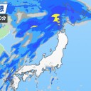 【 季節外れの暖かさ 】続く。／北海道の道北やオホーツク海側では雪。／ラニーニャになっているみたいですね。