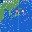 【 諏訪之瀬島 】（噴煙１，０００ｍ）。