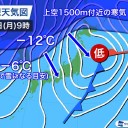★【 年末寒波 】となる可能性。／★（ 先週に匹敵するような強い寒気 ）★