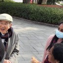 スリランカからの　学生さん　木曜日　雨