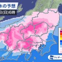 北陸は【 雨が 】降っています。