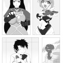 【FGO絵】主人公が好き過ぎた源頼光とマシュ