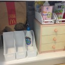 洗面化粧台下のキャビネットの整理