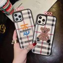 iPhone12 Proケース Burberry 人気 Supreme Versace LV Aape Burberry