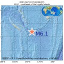 ★【 Ｍ ６．２ 】★【 Ｍ ６．１ 】★【 Ｍ ６．１ 】★（南太平洋）★／★【 Ｍ ５ 級 】（多々 狂乱発 ）★