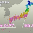 【 宮崎 ２４.6 ℃ 】／【 桜島 ７００ ｍ 】