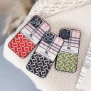 【在庫あり】ブランド柄 海外で大人気 iphone12/12proケース!
