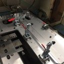 ワイヤーカットの治具