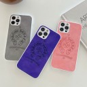 クロムハーツ iphone12pro maxケース レザーケース OFF-WHITE KAWS iPhone12プロカバー