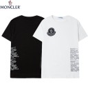 モンクレール Tシャツ プリント ロゴパッチ カジュアル 男女兼用