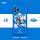 OFF-WHITE X NIKE AIR JORDAN iPhone13pro ケース 手帳型 エルメス iPhone13 ケース