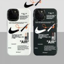 OFF-WHITE X NIKE AIR JORDAN iPhone13pro ケース 手帳型 エルメス iPhone13 ケース