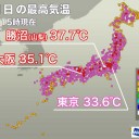 ★★【 山梨 ３７．７ ℃ 】★★