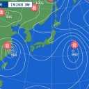 台風の外側の活発な雨雲（アウターバンド）による強雨に注意。