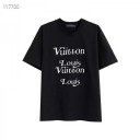 ルイヴィトン Tシャツ 浮き彫り シグネチャー オシャレ シンプル ファッション ラウンドネック 高品質