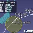 【 台風１０号 】／★【 多摩 ０．１２５ μ 】★／★【 千葉 ０．１１３ μ 】／★【 会津 ０．１１２ μ 】／【 都心？ ０．１０６ μ 】…
