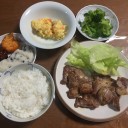 夕食は自炊