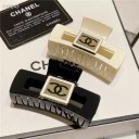 シャネル スクエアバンスクリップ バンスクリップ ヘアクリップ CCマーク シンプル 髪留め