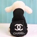 ストラップ付き ロエベ iPhone13proケース シャネル Chanel風 犬の服 ペットウェア