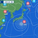 10月1日(金)に関東地方に最接近します。