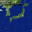太陽風の乱れが到来し、高速風に変わっています。