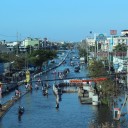 タイで１０年ぶりの大洪水