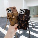 ルイヴィトン 斜めがけ LV アイフォン13promaxカバー iphone12pro maxケース