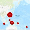 ★【 Ｍ ５ 級 】（多発）★／【 M2.0の中規模フレア 】⇒太陽風は平均的な状態で、磁気圏は穏やかです。