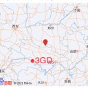 【 三峡ダム と 震源 の 】位置関係／ 高速の 太陽風 が続いています…