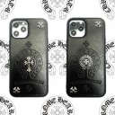 クロムハーツ iPhone13pro maxケース レザーケ バレンシアガ iphone13proカバー カップル