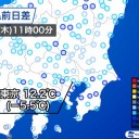 ★★【 千葉 ０．１２８ μ 】（機器変調？アリ）★★／★【 東京 都心 （ 根津 ） ０．１１３ μ 】／★【 東京 西部 （ 町田 ） ０．１１２ μ 】／