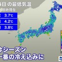 【 今季一番の寒さ 】／★【　強い寒気　襲来 】荒れた天気に★