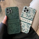 gucci iphone13 pro/13pro max カバー ブランド字母プリント