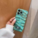 アイフォーン13 pro max/13pro白黒スマホケースVans ヴァンズ ケース ロゴ付き